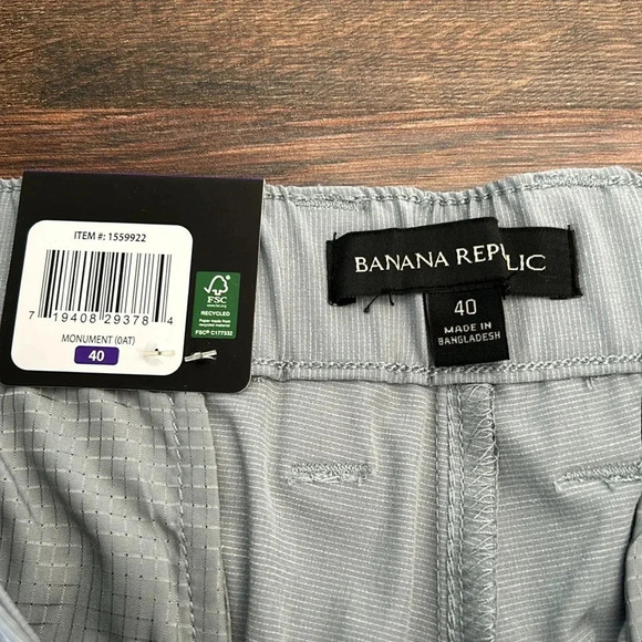 NEW Men's Banana Republic Shorts | Flat Front Shorts | Banana Republic - Picture 3 of 6